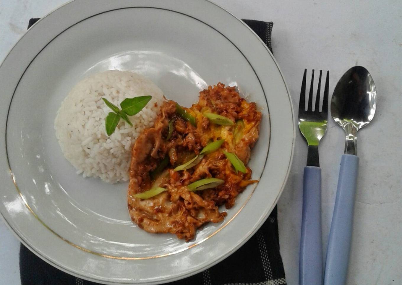 Nasi Telur Pontianak