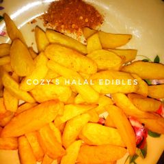 A picture of Fried Irish potatoes.