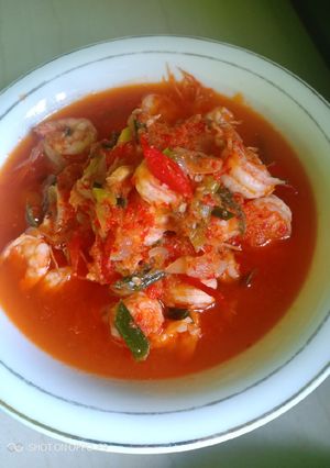 Foto resep Udang tumis bawang