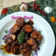 A picture of Malabar Style Egg Masala Fry.
