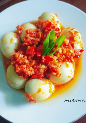 Foto resep Balado telur puyuh