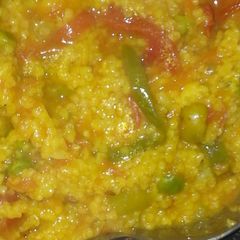 A picture of Vegetables oats.