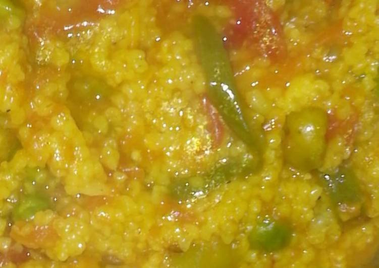 Simple Way to Prepare Homemade Vegetables oats