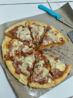 Foto resep Pizza ala rumahan tanpa oven