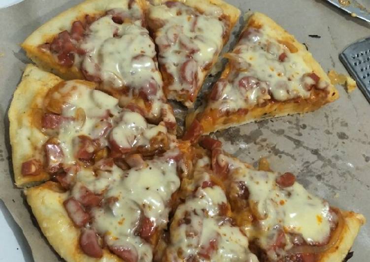 13 Bahan Memasak Pizza Ala Rumahan Tanpa Oven Yang Mudah Cookandrecipe Com