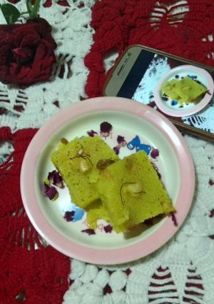 A picture of Rava kesari.