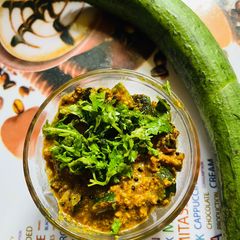 Gilka ki Sabji (Spicy Chatpati Lunch time sabji with roti or jowar bhakari) A picture of Gilka ki Sabji (Spicy Chatpati Lunch time sabji with roti or jowar bhakari).