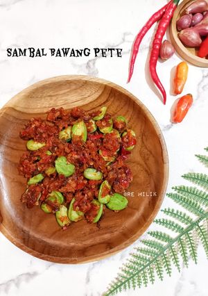 Foto resep 375. Sambal Bawang Pete