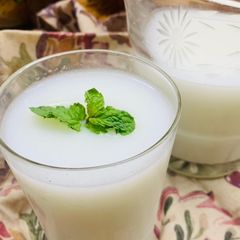 A picture of Kachi Lassi| Namkeen Lassi.