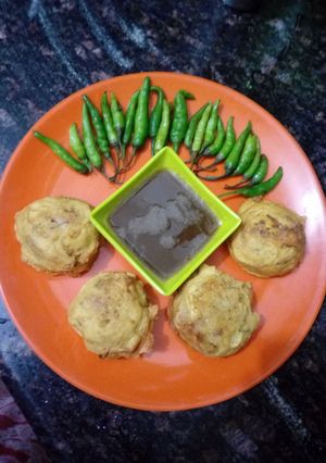बेसन के आलू टिक्की रेसिपी मुख्य फोटो