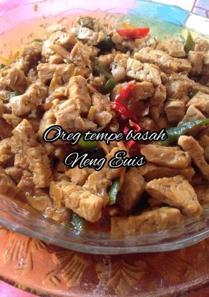 Foto resep Oreg tempe Basah