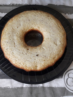 Una foto de Budín de banana express