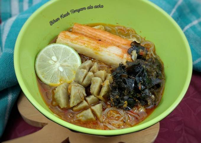 Resep Bihun Kuah Tomyam Oleh Azkafairuz Dapurhits Cookpad