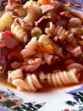 Guiso de panza y muslo de pollo