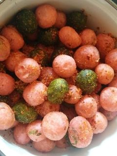 Foto resep Cimol bandung warna warni simple bangetttt
