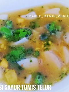 Foto resep MPASI sayur tumis telur - mpasi 1y