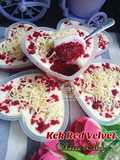 Kek Red Velvet Cheese Leleh