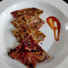 A picture of Red cabbage paratha.