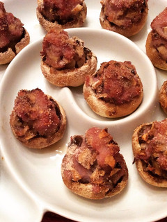 Foto principal de Champiñones rellenos de salchichas