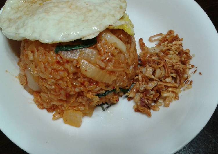 Nasi goreng Kimchi Simple