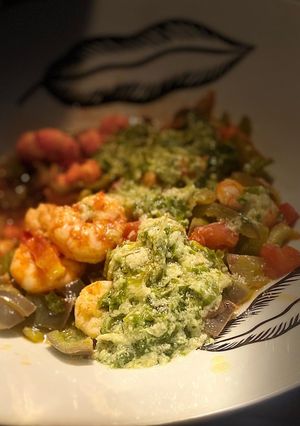 Une photo de Crevettes sautées à ma façon