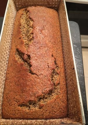 Una foto de Budín integral de Naranja y Amapolas
