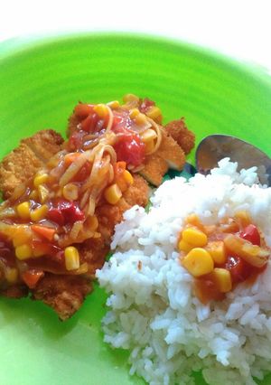 Foto resep Chicken katsu saos asam manis