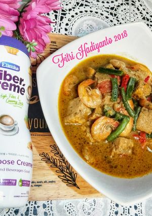 Foto resep Sayur Oncom Udang Kacang Panjang with Fiber creme