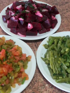 Una foto de Ensaladas marroquíes nutritivas /comida de Marruecos