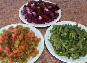 Foto principal de Ensaladas marroquíes nutritivas /comida de Marruecos