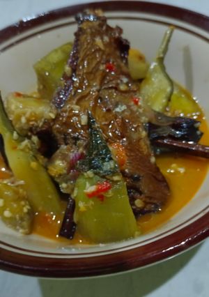 Foto resep Terong ikan asap