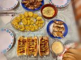 🍢Parrillada con sartén grill-asador🍢