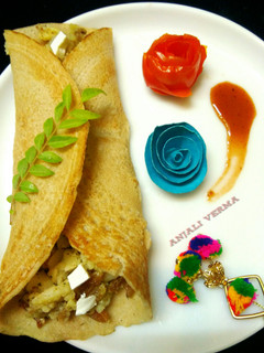 A picture of Samak Rice Dosa.