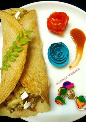 A picture of Samak Rice Dosa.