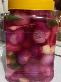 عکسی از دستور پیاز ترشی