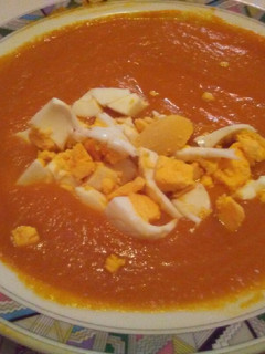 Una foto de Puré de zanahoria con huevo