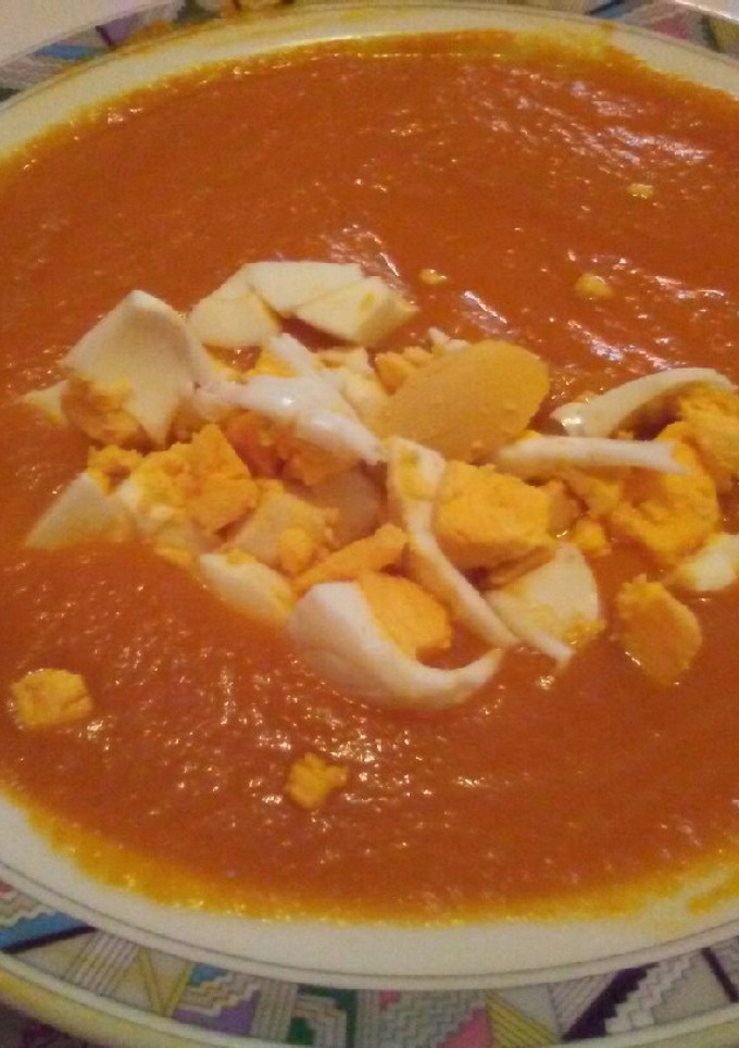 Una foto de Puré de zanahoria con huevo