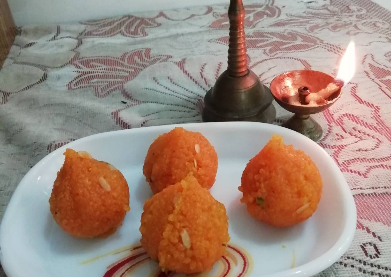 Milk Powder & Dessicated coconut Modak