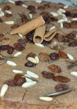A picture of Homemade Castagnaccio.