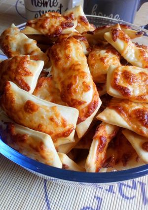 Leveles, sajtos rudak recept fotója