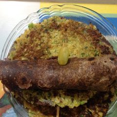 A picture of Ragi Egg Paratha.