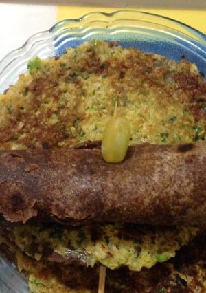 A picture of Ragi Egg Paratha.
