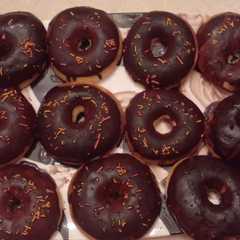دوناتس🍩🍩🍫🌰 مخبوزه-レシピのメイン写真