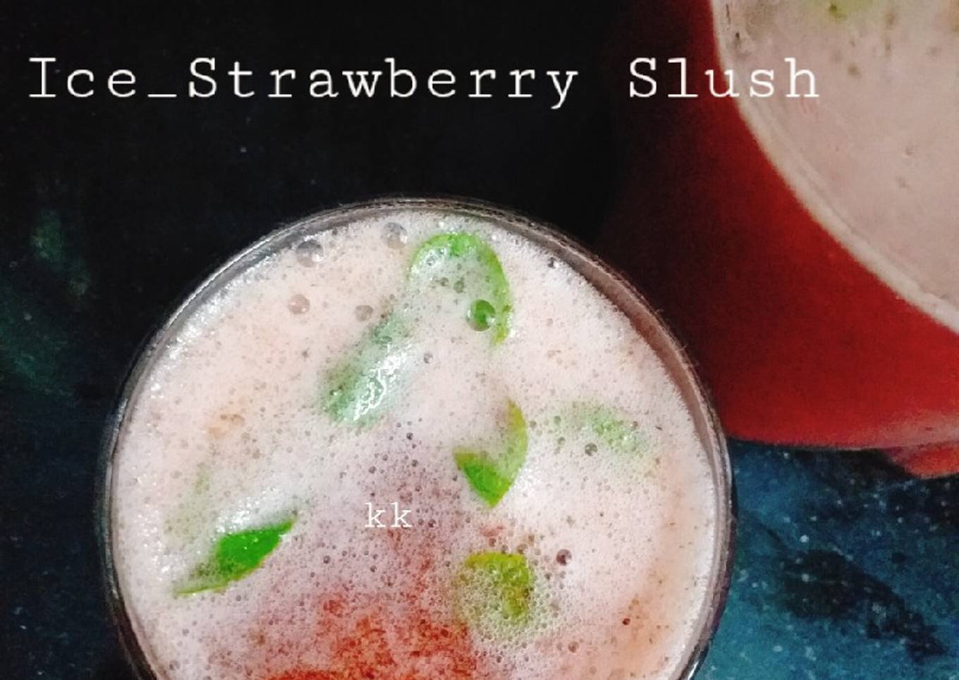 Ice Strawberry Slush