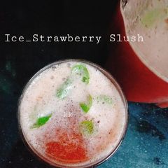 A picture of Ice Strawberry Slush.