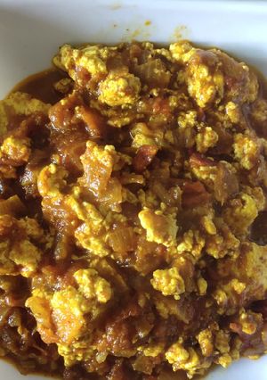 A picture of Paneer bhurji.
