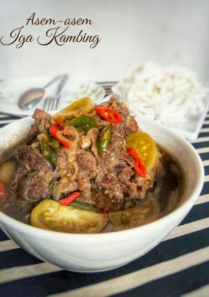 Foto resep Asem-asem Iga Kambing