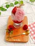 Ice Cream Strawberry (2 bahan)