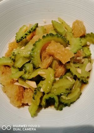 A picture of Bitter Melon with Fish Maw.