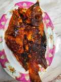 Kerapu bakar bumbu merah